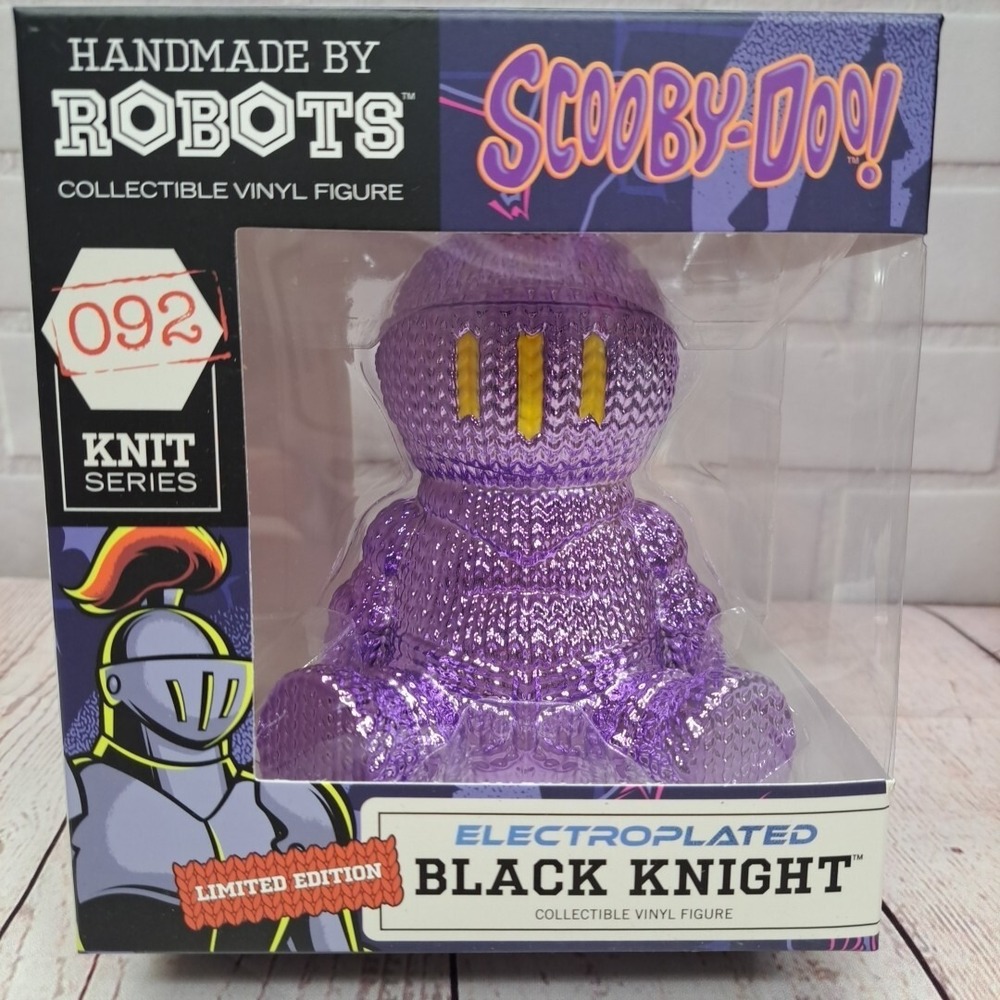 Handmade by Robots Black Knight 092 Knit Series Scooby-Doo! Vinyl Figure 2022